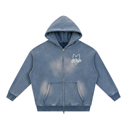 Bat-Crazy Double Zip-up