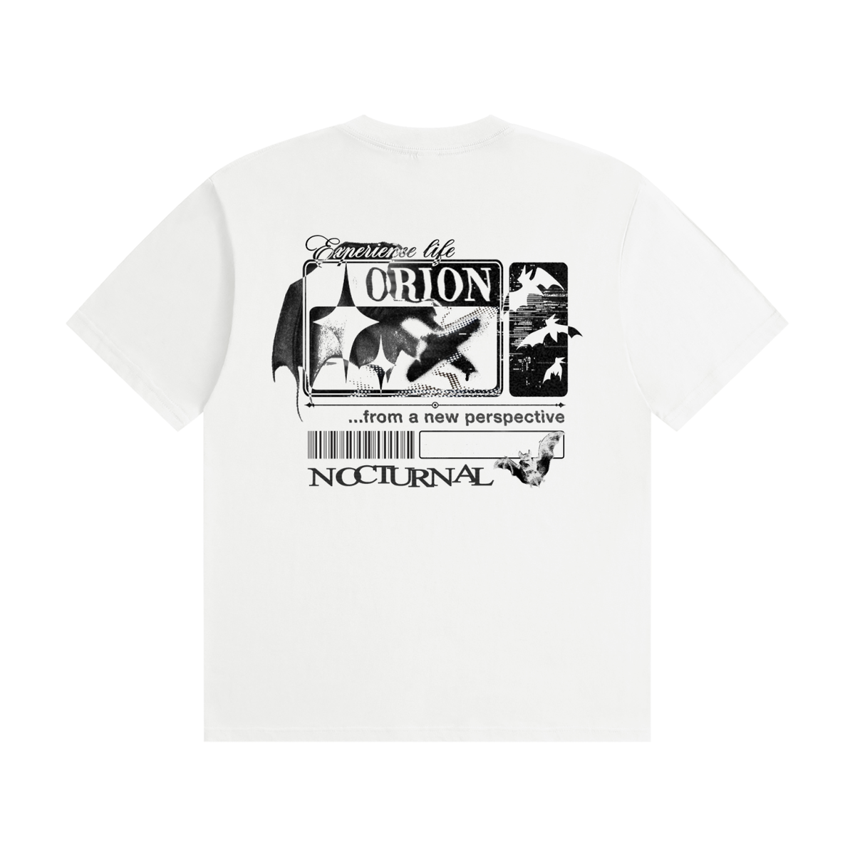White Orion Graphic Tee